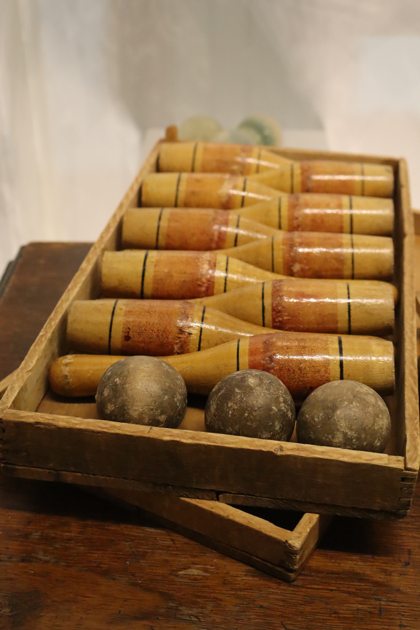 Batoche - What are these? Here’s a hint: Strike! These are mini bowling ...