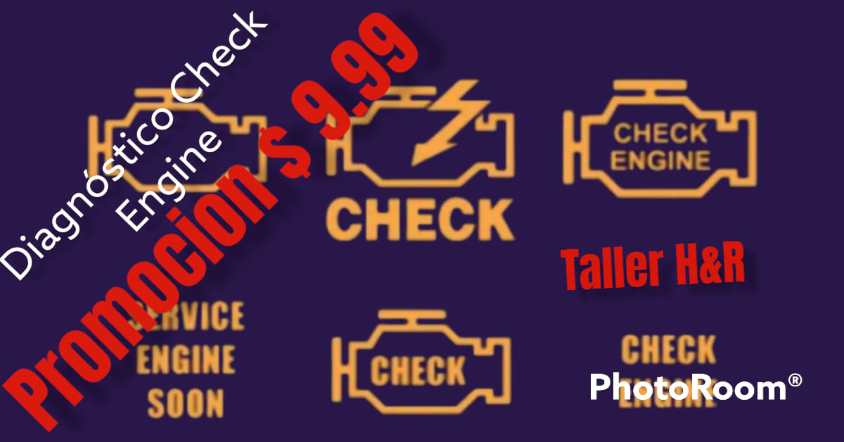 🧐 DIAGNÓSTICO DE CHECK ENGINE $... - H&R Taller Automotriz | Facebook