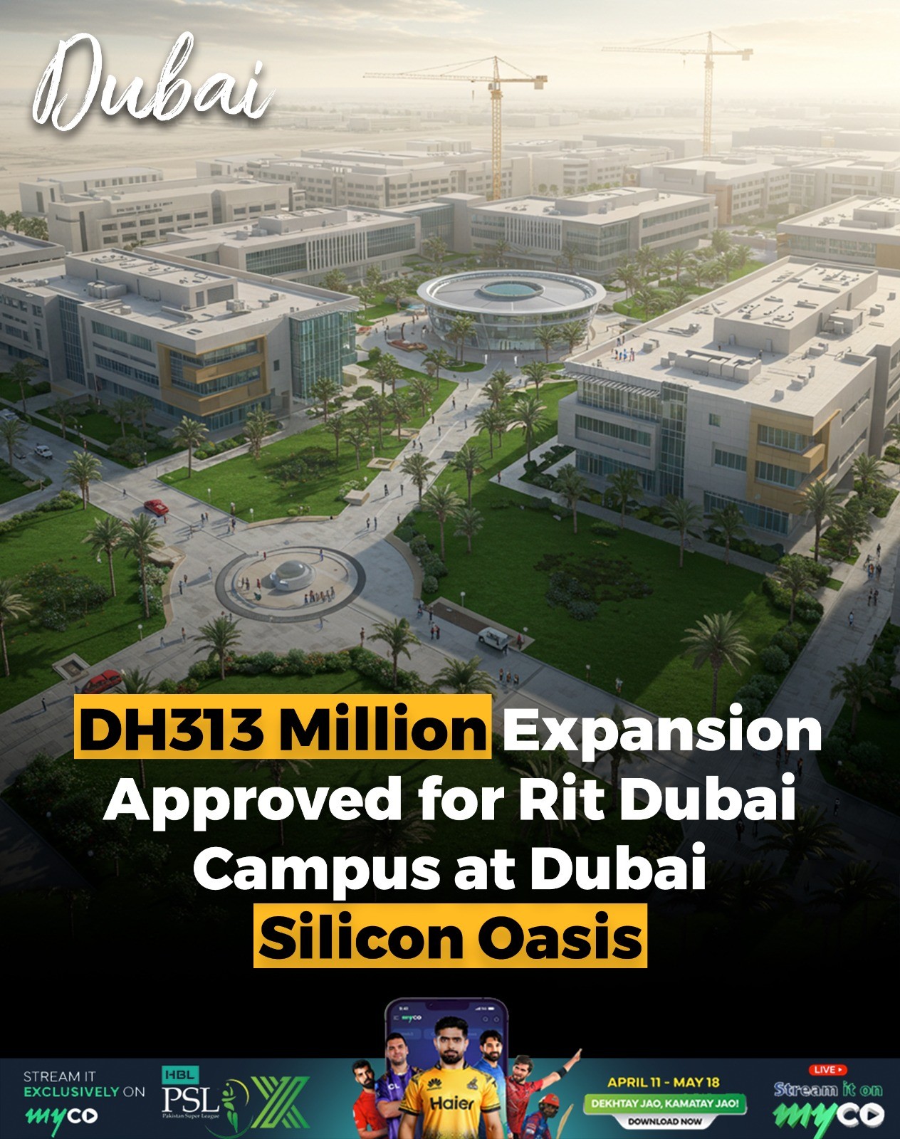 Startup - Dubai has approved a Dh313 million expansion project for the ...