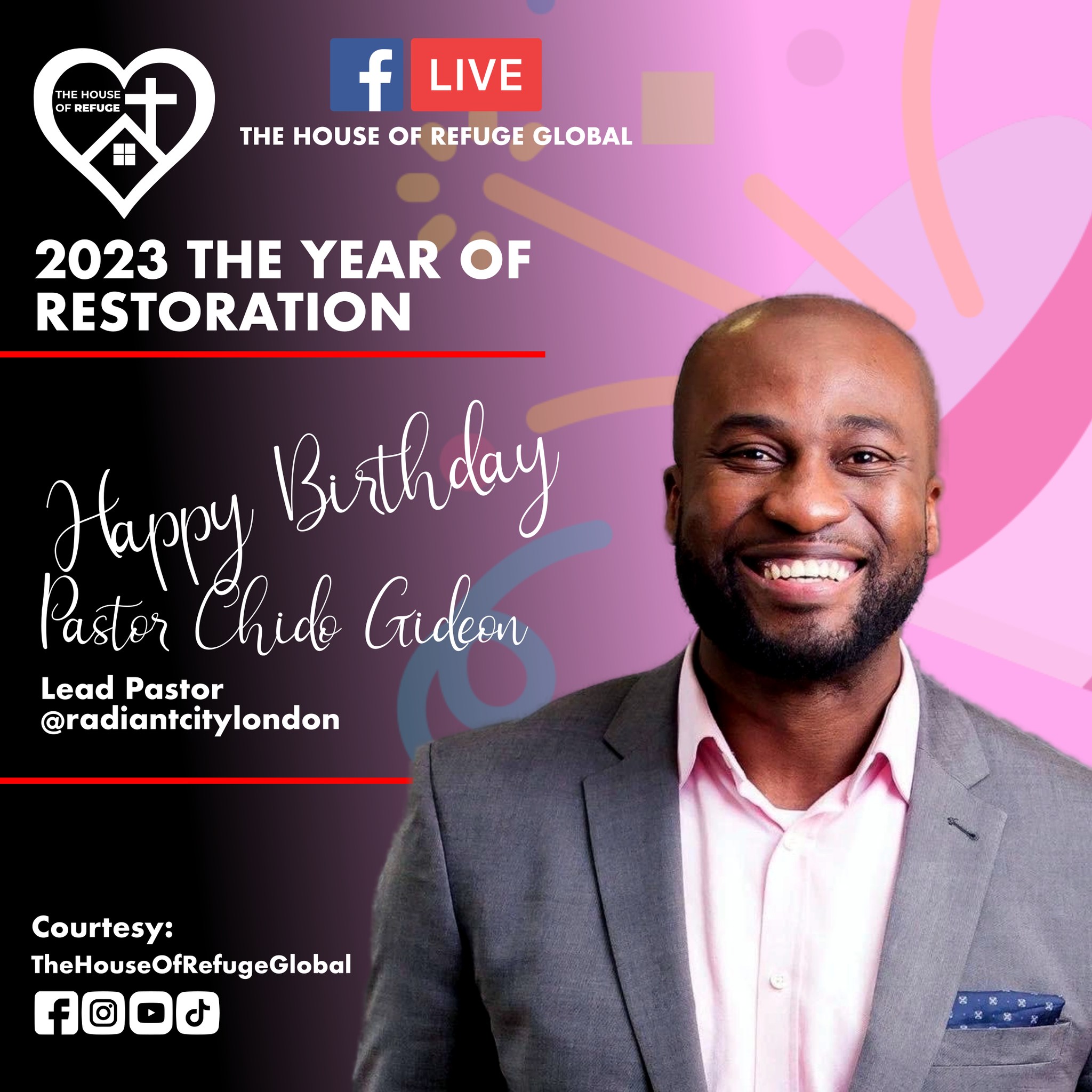 The House Of Refuge Global - Pastor @mbatsanekayode will teach on Be ...