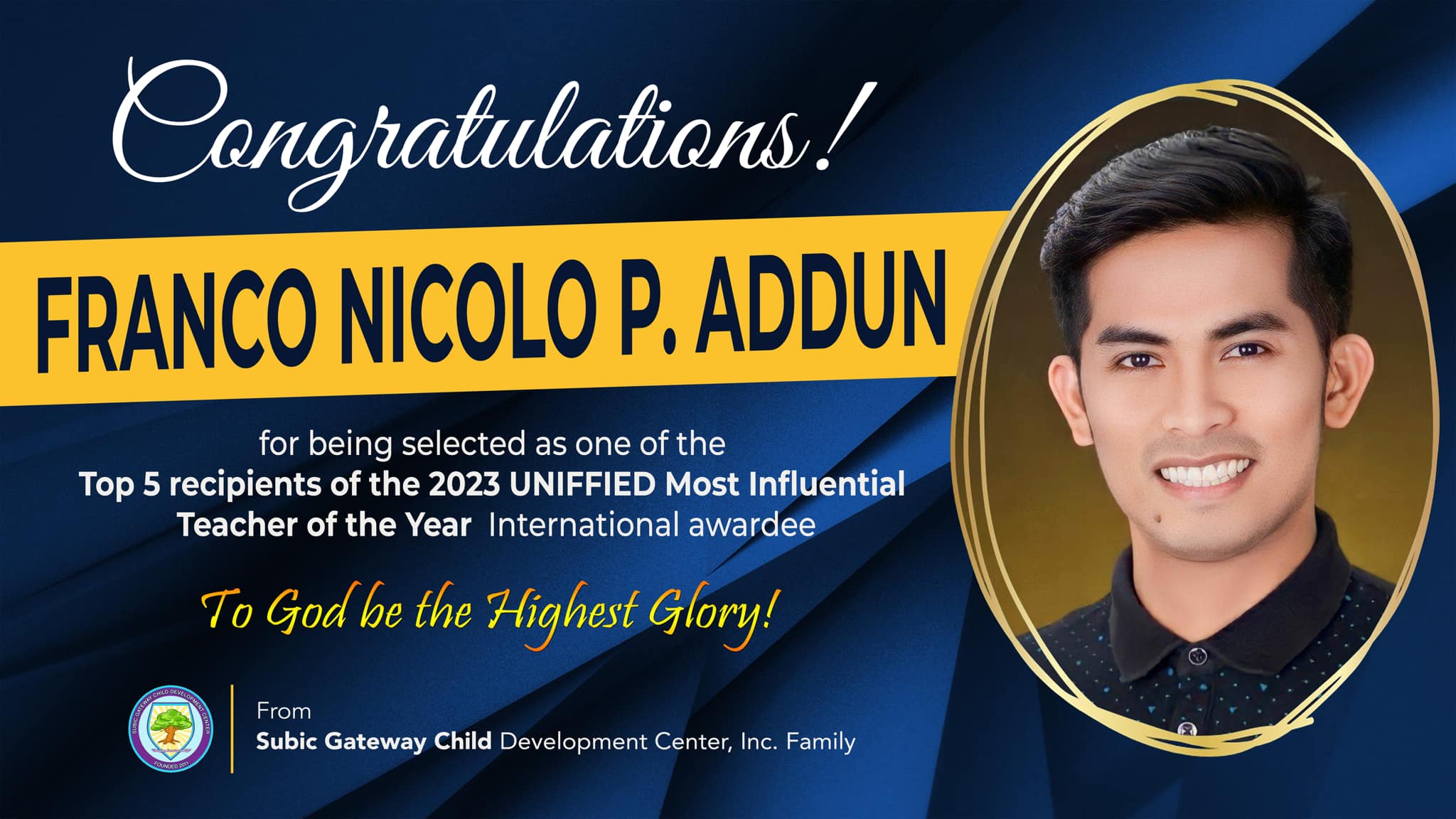 Congratulati... - Subic Gateway Child Development Center, Inc. | Facebook