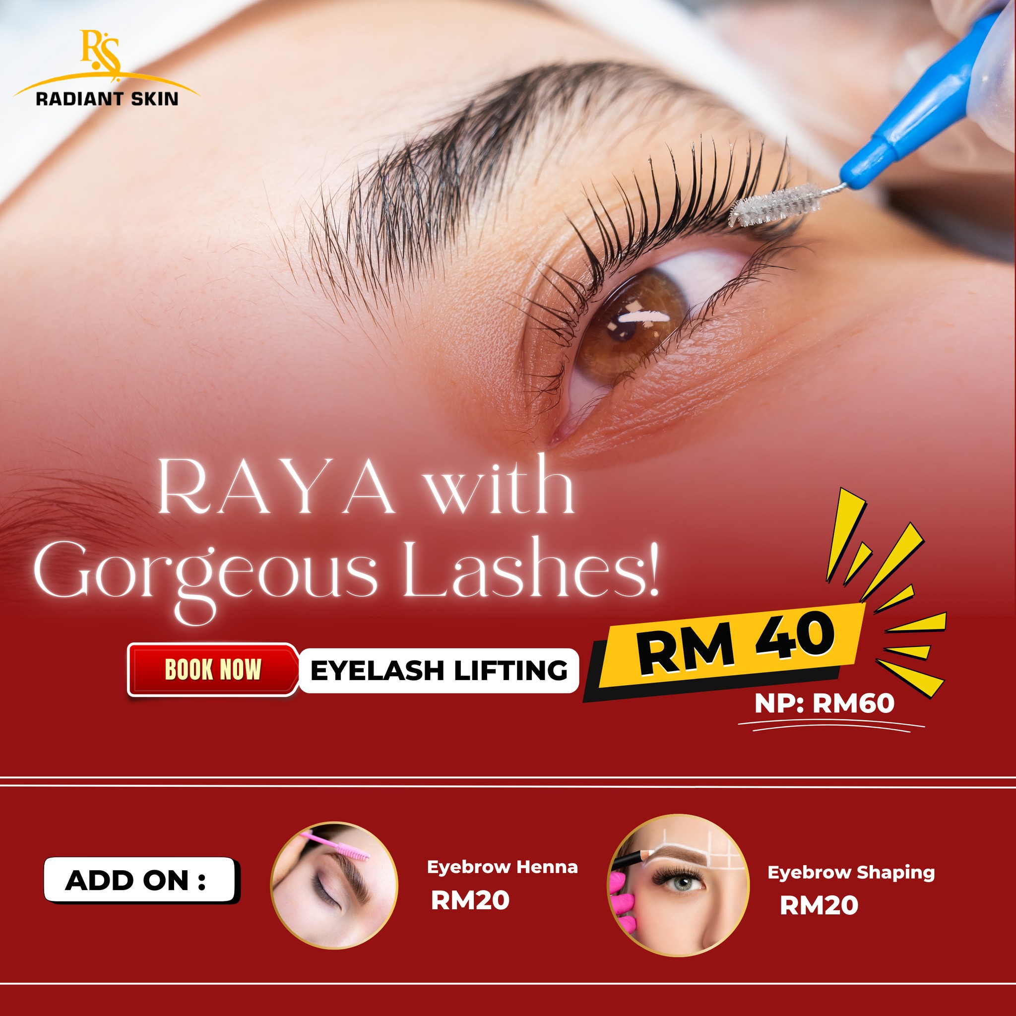Radiant - 🎉 Raya Special Promotion 🎉 Get GORGEOUS Lashes this Raya with ...