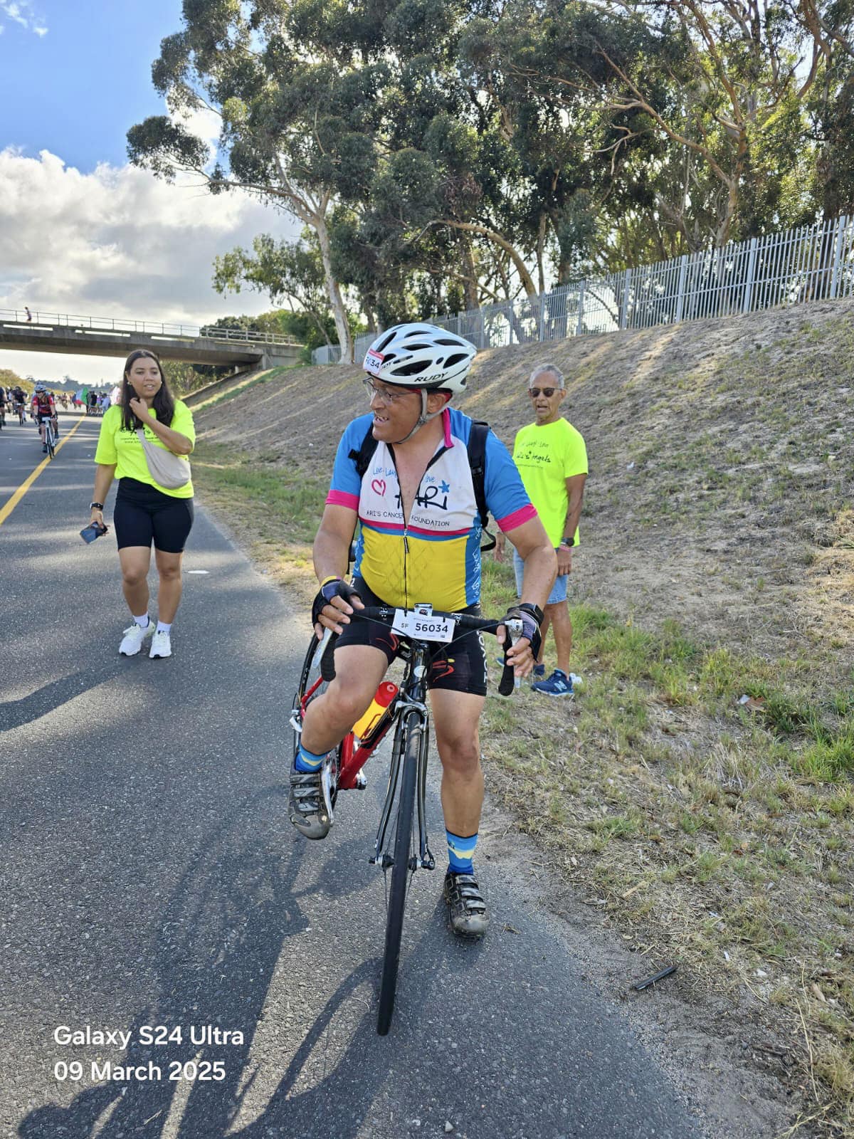 Ari's Cancer Foundation - Our Vice Chair about to set off again! Thank ...