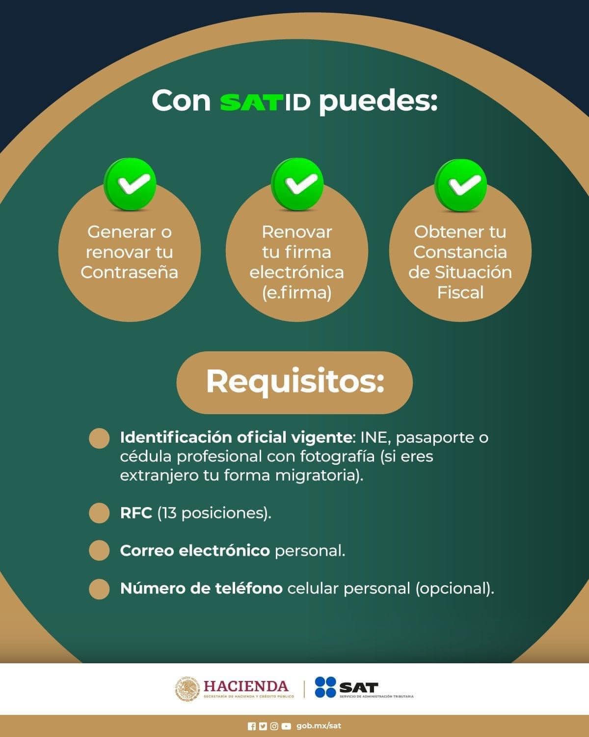 Conoce los servicios que SAT... - JM Contadores Asesores S.C. | Facebook