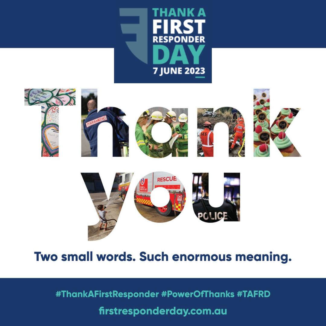 Today is Thank a First Responder... - Neighbourhood Watch NT