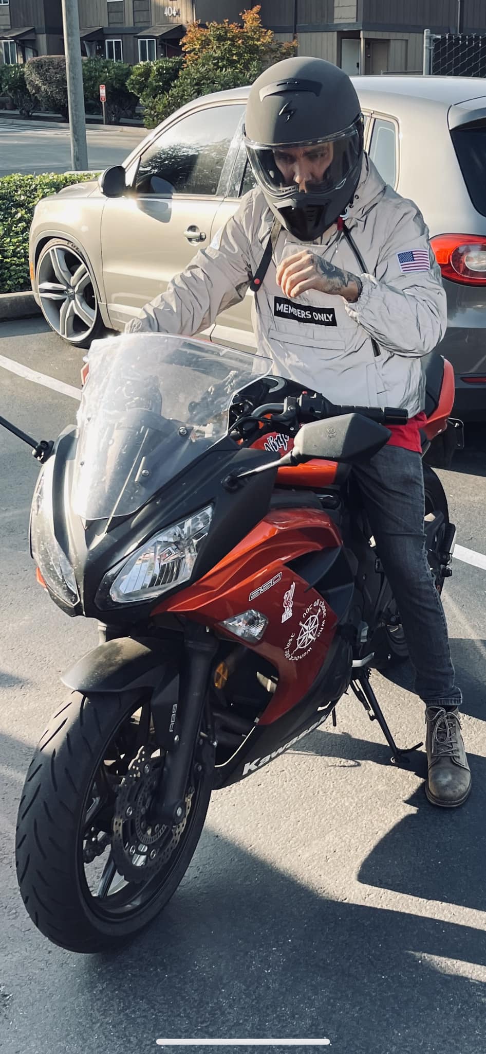 First street bike is a 2021 Kawasaki Ninja EX400