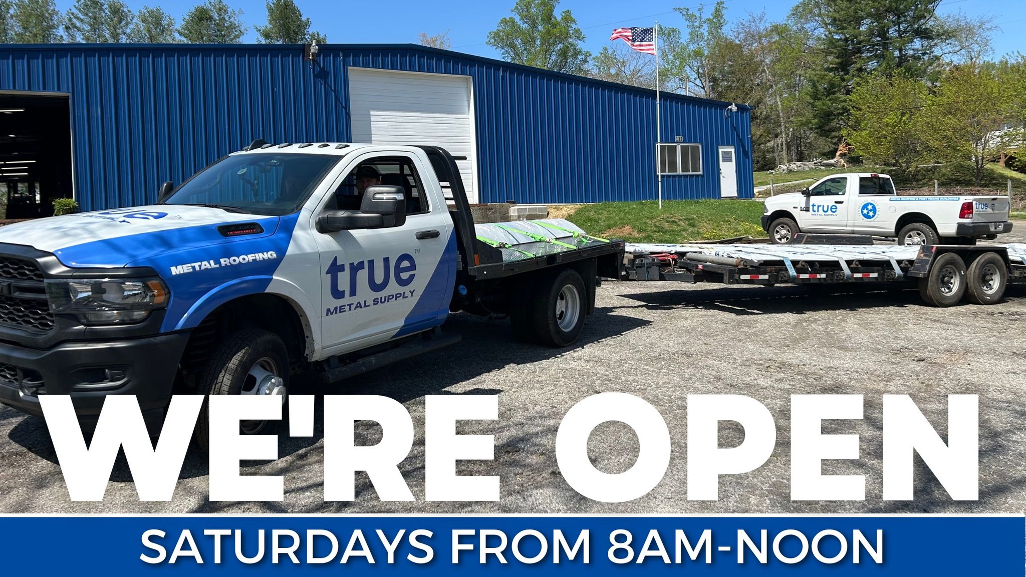 We're open, and the True Service Team... - True Metal Supply | Facebook