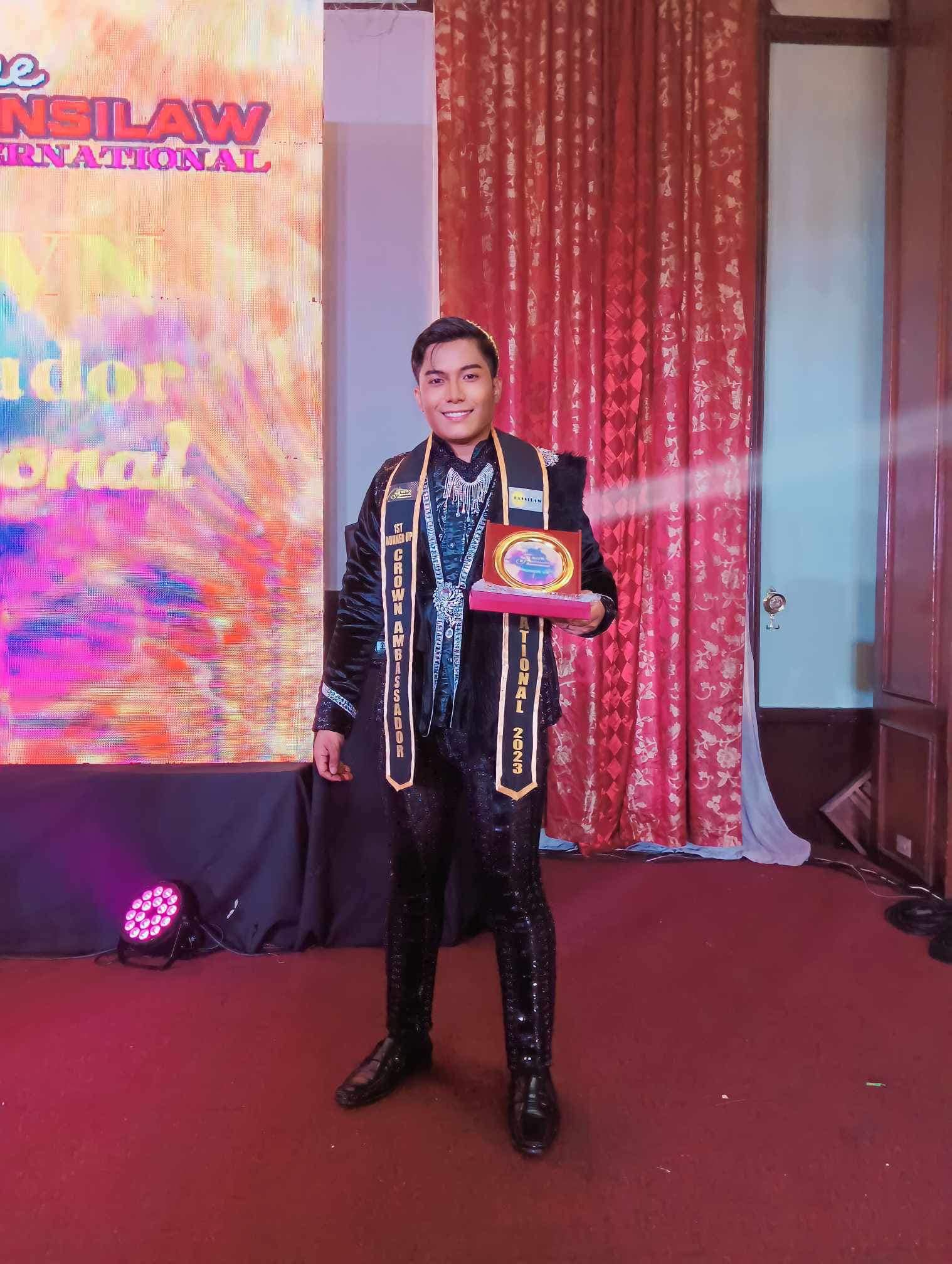 Pageant Talk - CONGRATULATIONS | John Reg Thomas from the...
