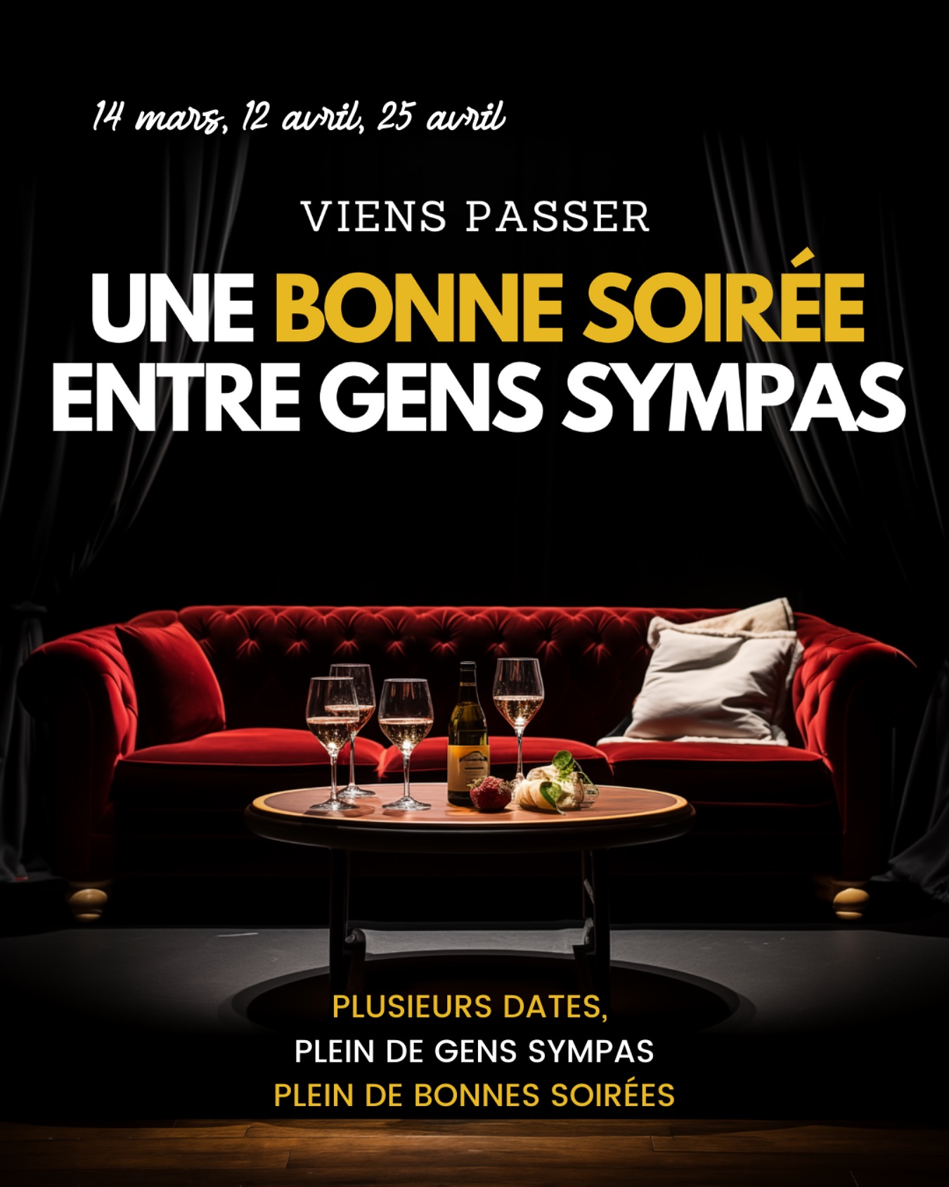 Tais-Toi - THE rendez-vous mensuel 🎩 Un tournus de gens hyper sympas ...