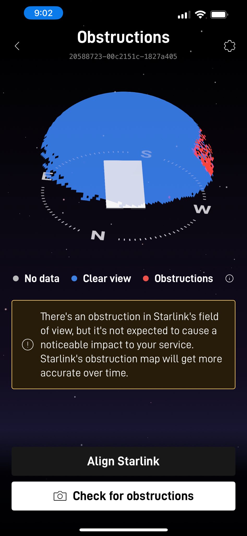 Starlink | Looking for some help understanding the obstruction map and ...