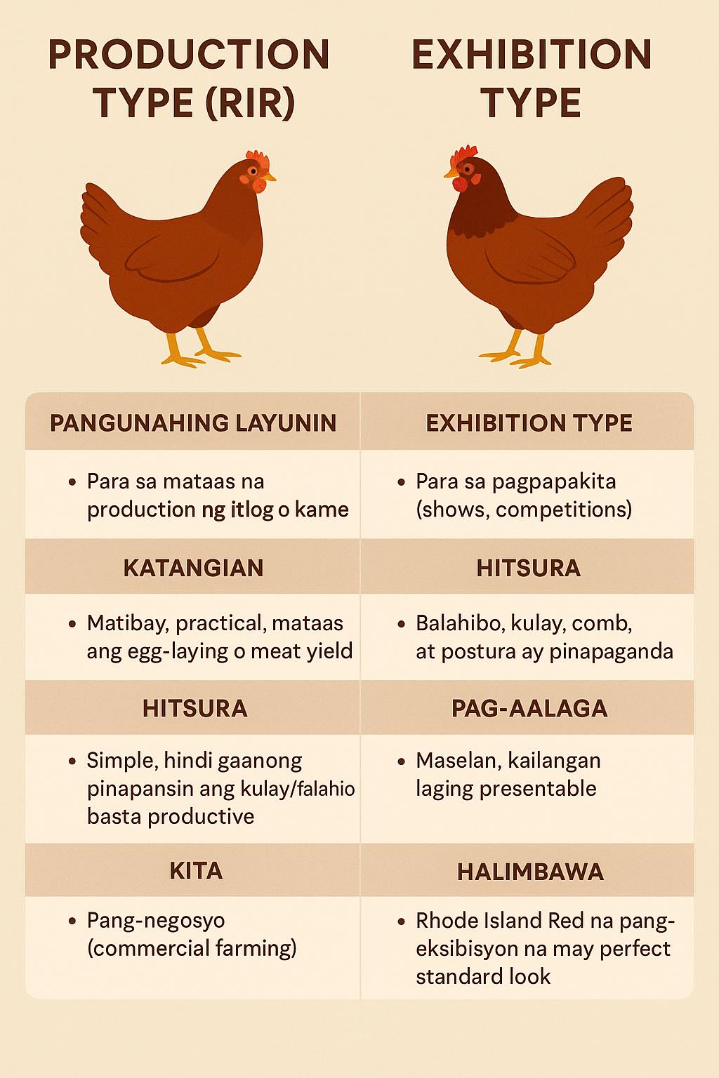 RHODE ISLAND RED Batangas, Quezon, Cavite, Laguna | 🔹 RIR (Production ...