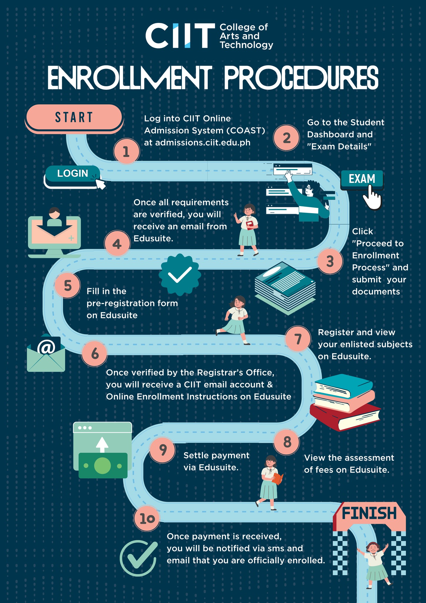 Enrollment season is... - CIIT College of Arts and Technology | Facebook
