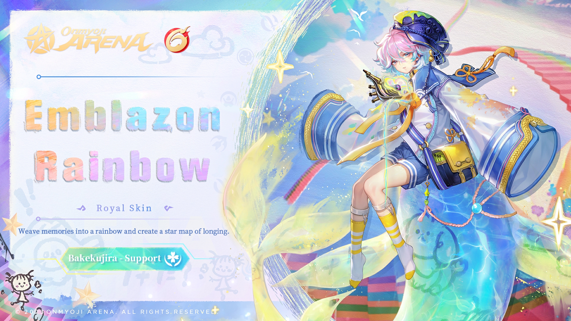 OnmyojiArena - As the brush glides over the paper, it...