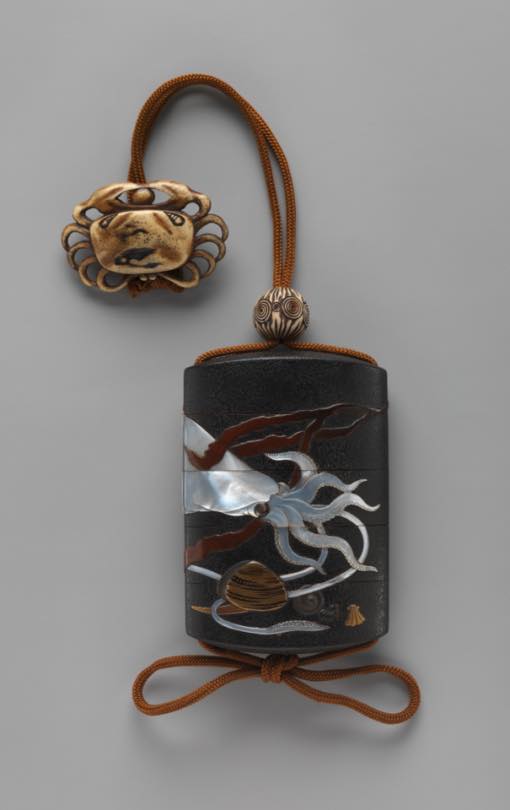 Japanese netsuke and inro from 19th century