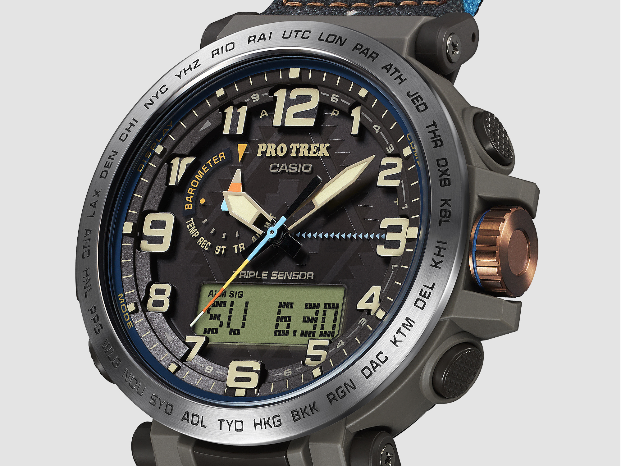 Introducing the new PRO TREK x PENDLETON PRG601PE-5! ⌚ Designed 