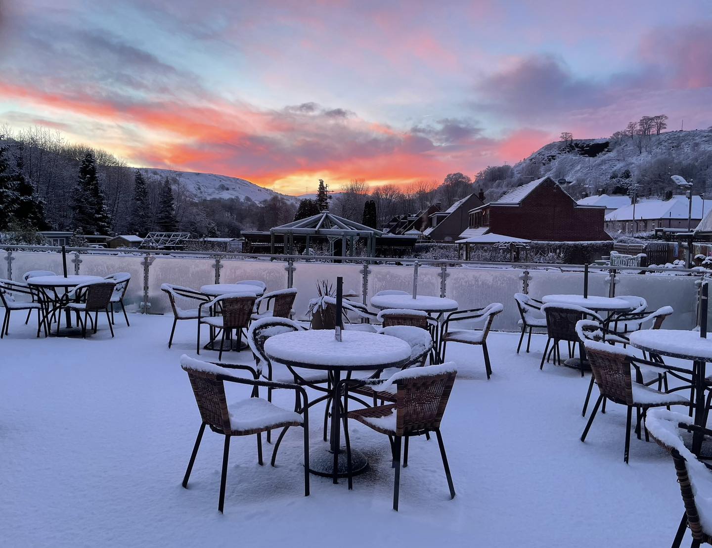 Gordon Rigg Garden, Home & Leisure Todmorden - How stunning was the sky ...