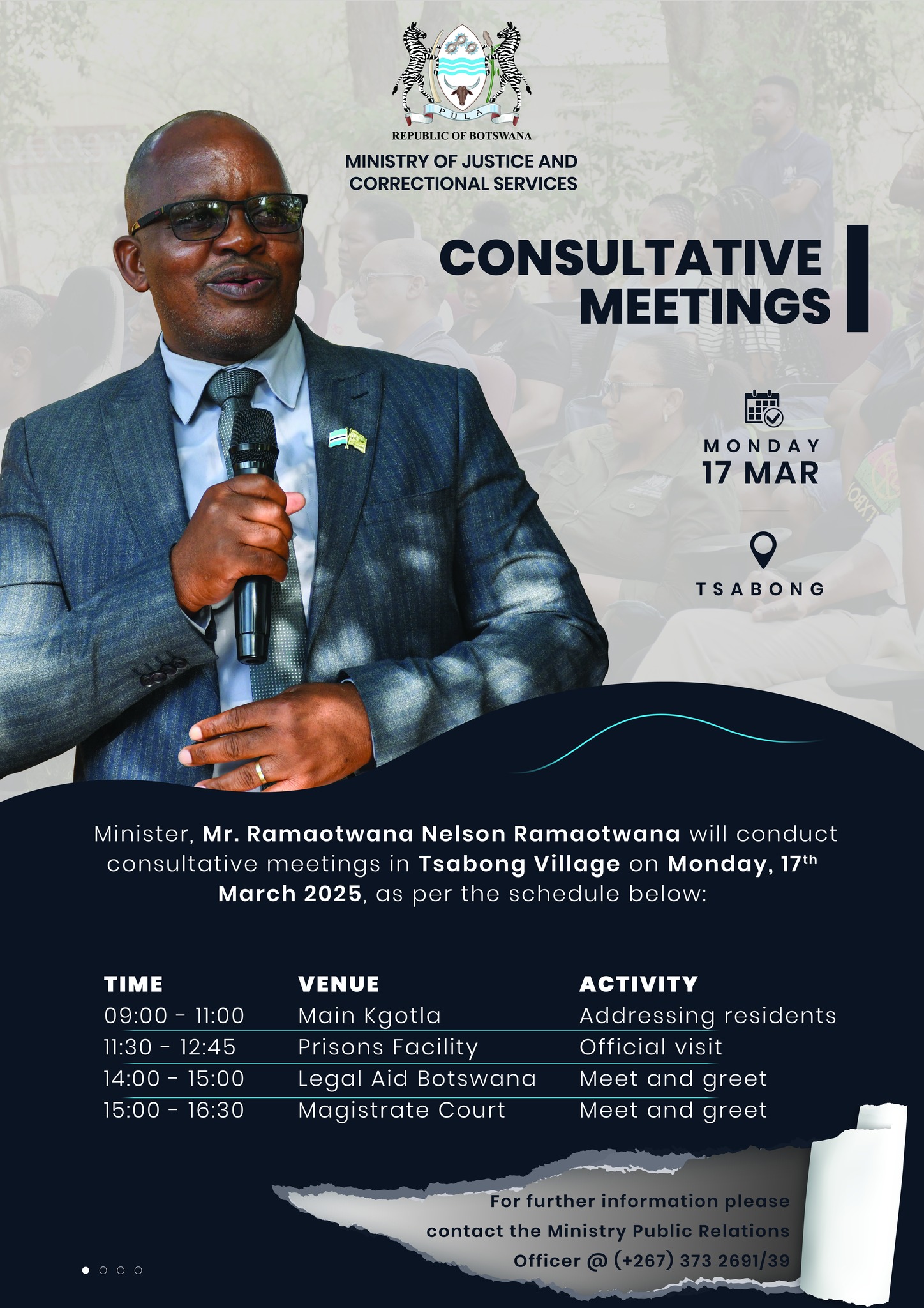 Ministr... - Ministry of Justice and Correctional Services, bw