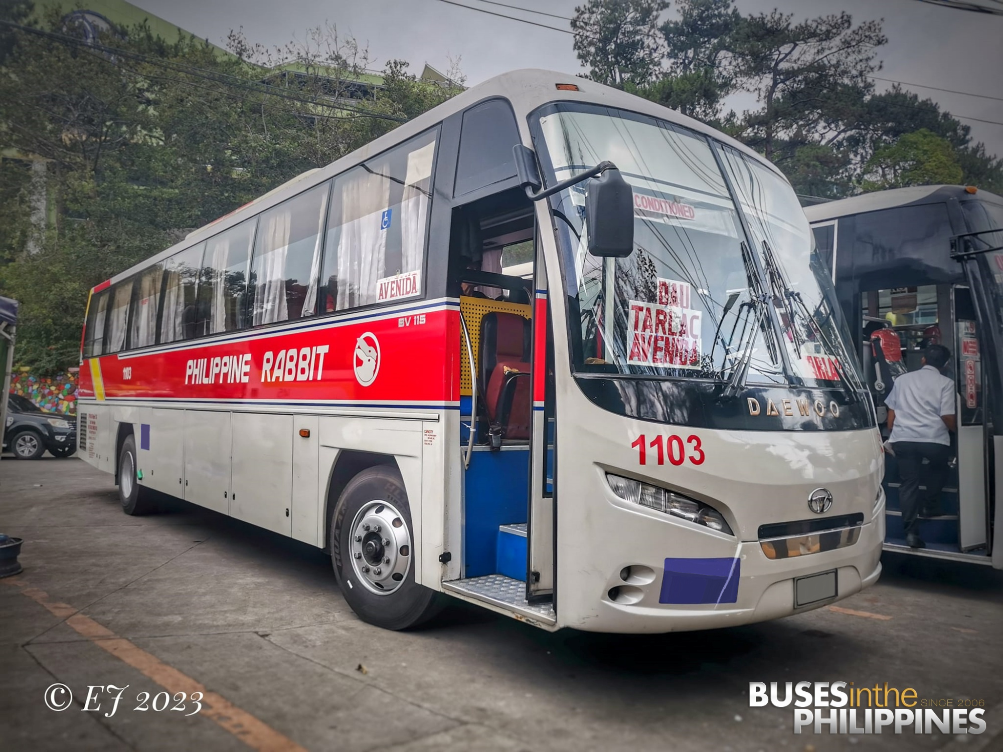 Buses - Taken from Right Side Philippine Rabbit Fleet Number: 1103 Body ...