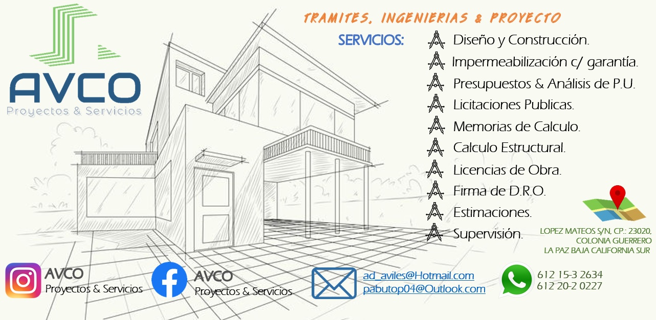 AVCO Proyectos & Servicios | La Paz