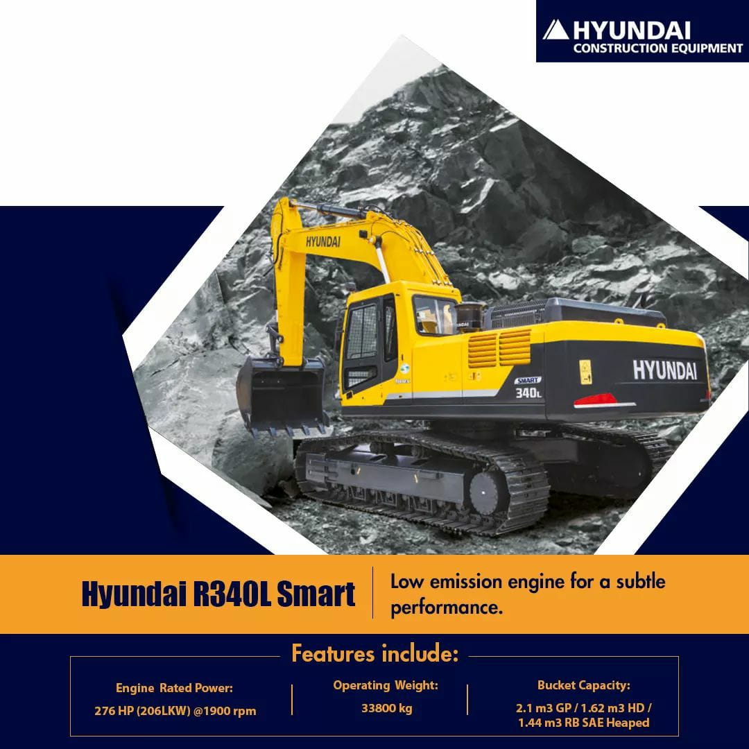 Hyundai 340L SMART Mining... - Chaitanya Heavy Equipment | Facebook