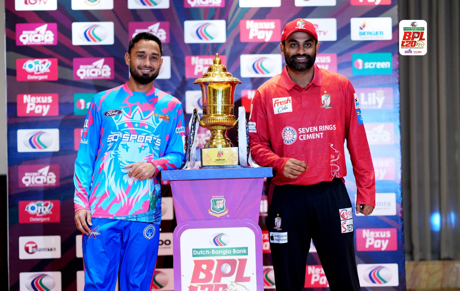 BPL - Two Captains, One Trophy! 🏆🔥 Tamim Iqbal of Fortune Barishal and ...