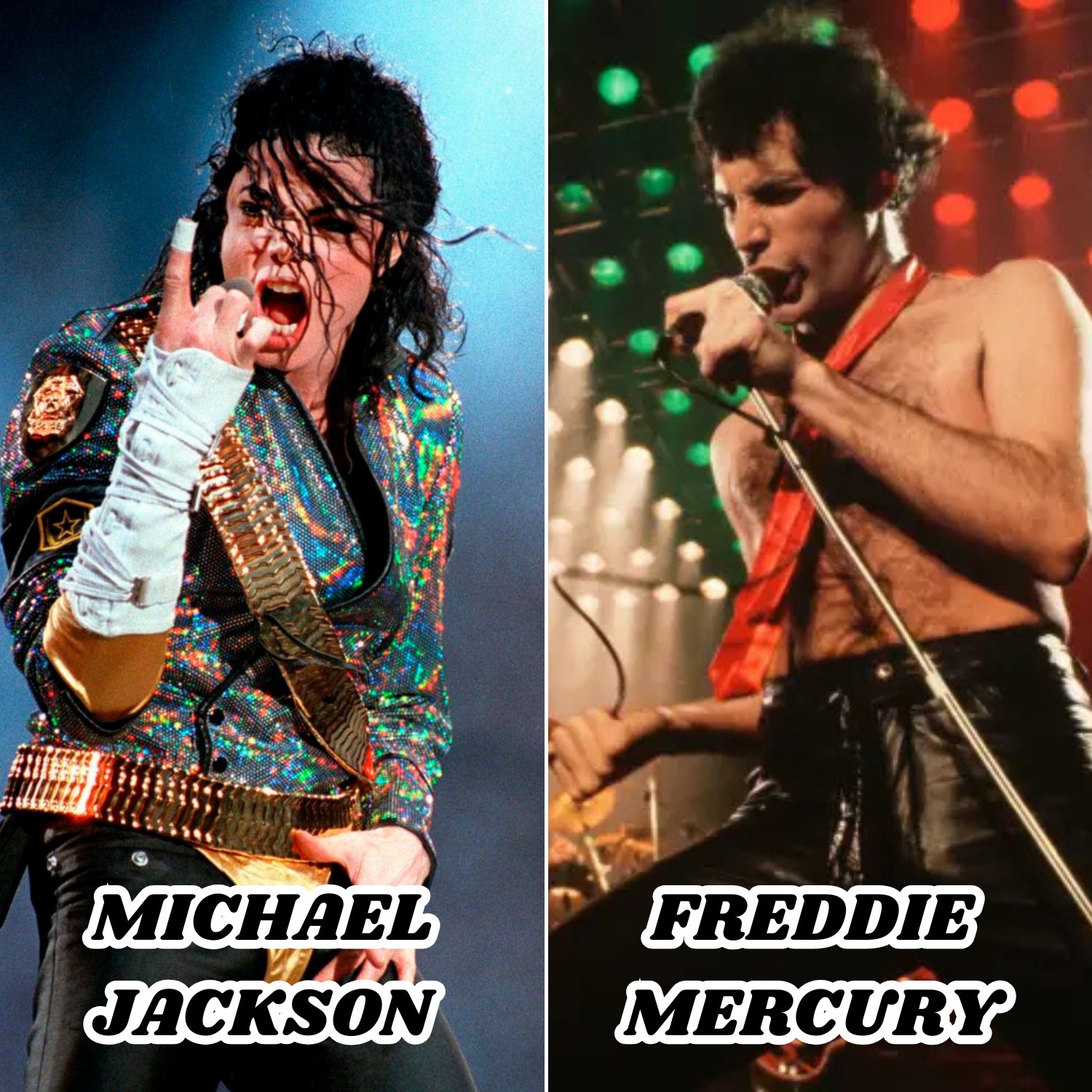 Michael Jackson 👍🏻 | John Lennon ❤️ | Freddie Mercury