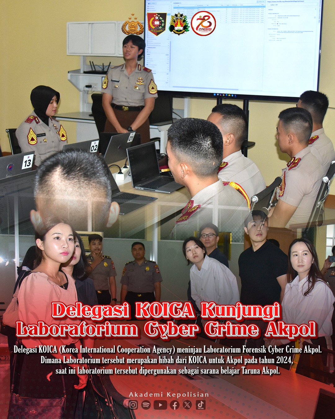 HUMAS AKPOL - Delegasi KOICA (Korea International... | Facebook