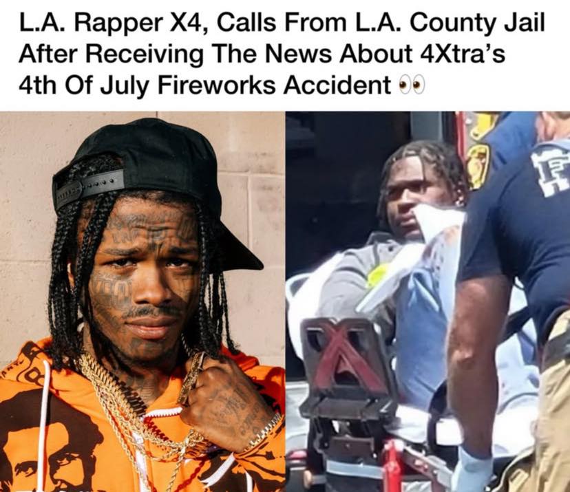 Lawdah - Cc ⬇️ 😭😭😭 L.A. rapper X4 calls from L.A. County Jail after ...