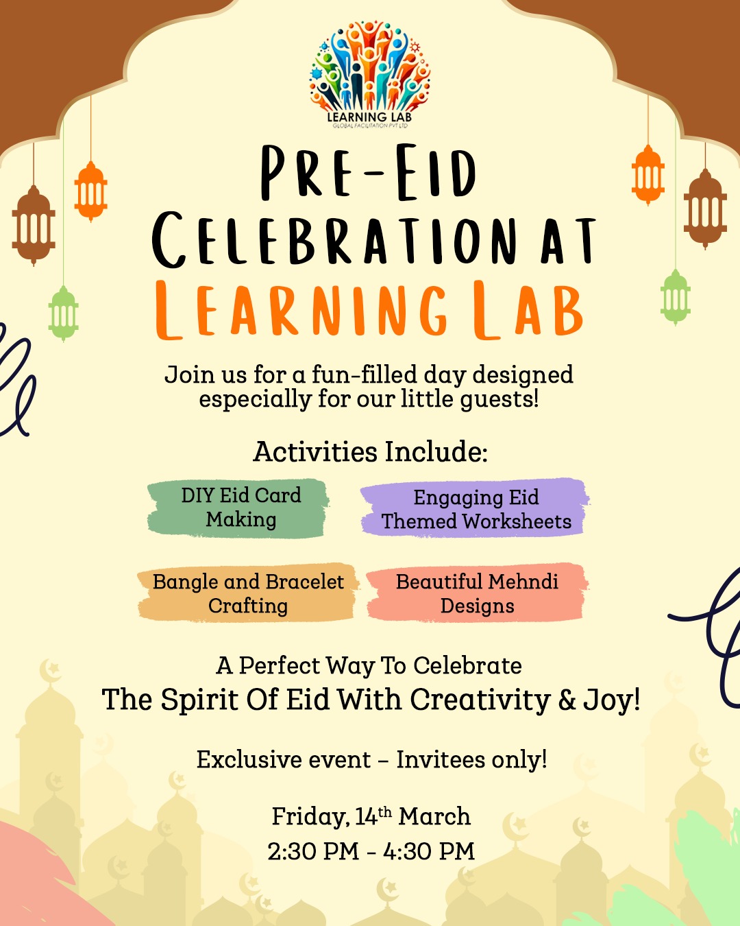 Learning - Pre-Eid Celebration at Learning Lab! We’re gearing up for ...