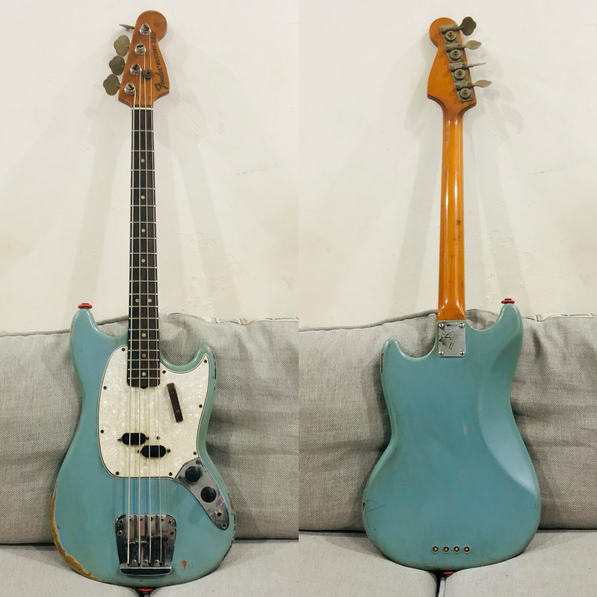 What is the price of a 1973 Fender Mustang USA bass?