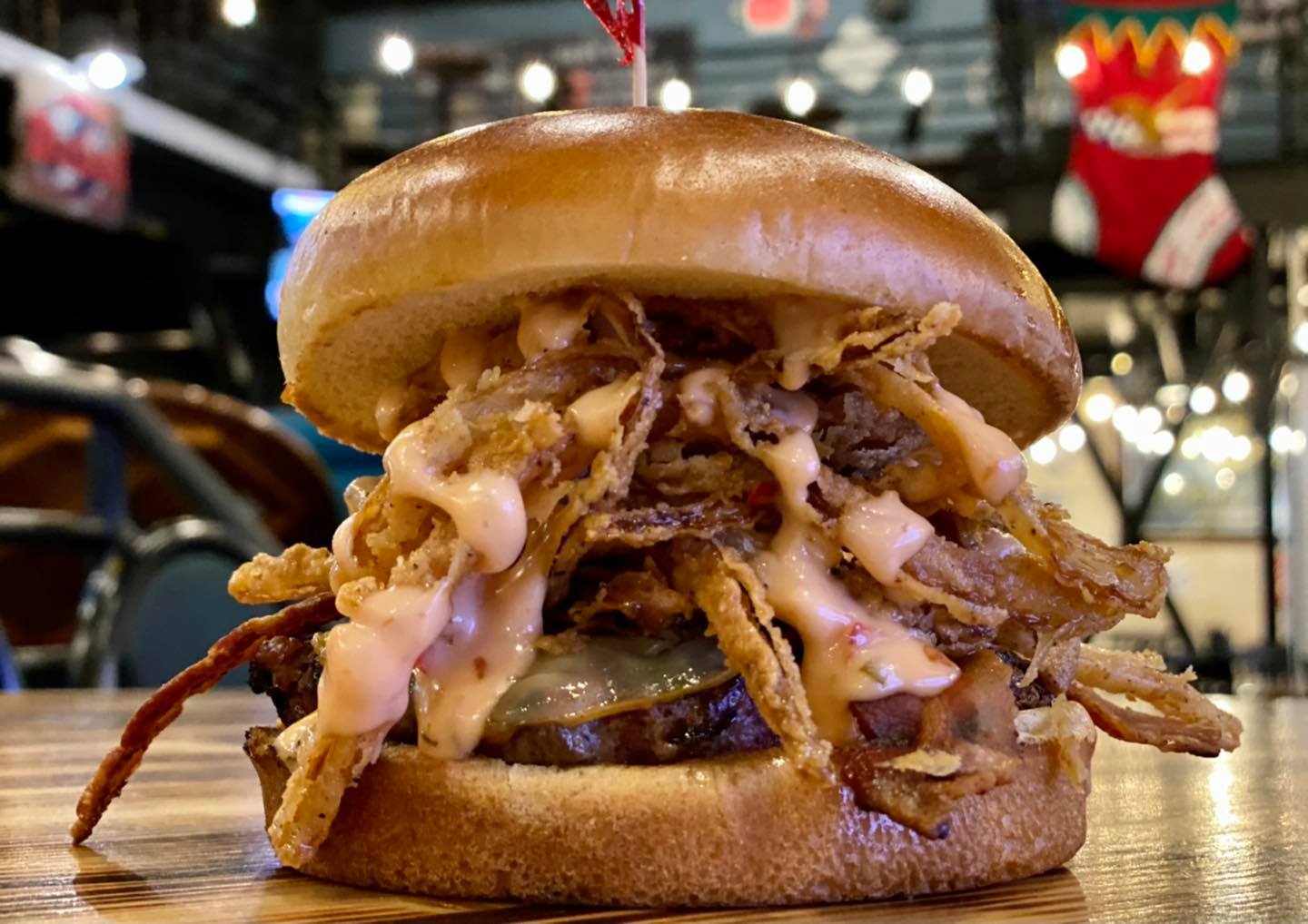 Burger of the Week:... - The Grumpy Monk North Myrtle Beach | Facebook