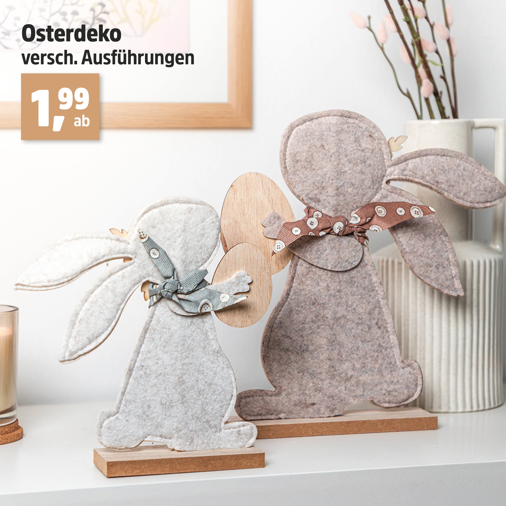 Hasen gehören zu Ostern einfach dazu. 🐇😍 Diese Deko sowie viele weitere Osterartikel findet Ihr jetzt in unseren Märkten. #thomasphilipps #thomasphilippsoesterreich #derdiscounterfürheimundgarten #fr
