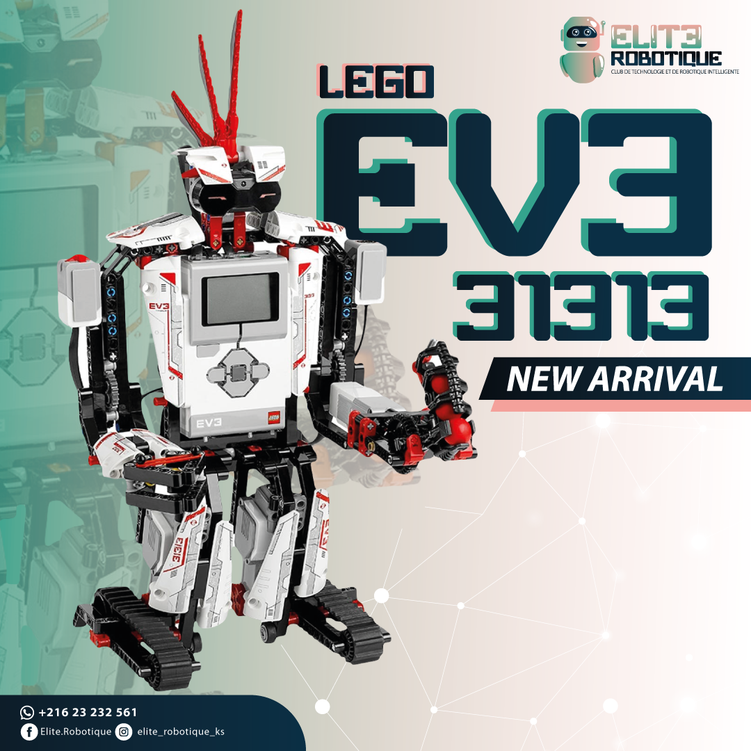 Elite Robotique - Say Hello to our new Robot 👋 EV3 31313...