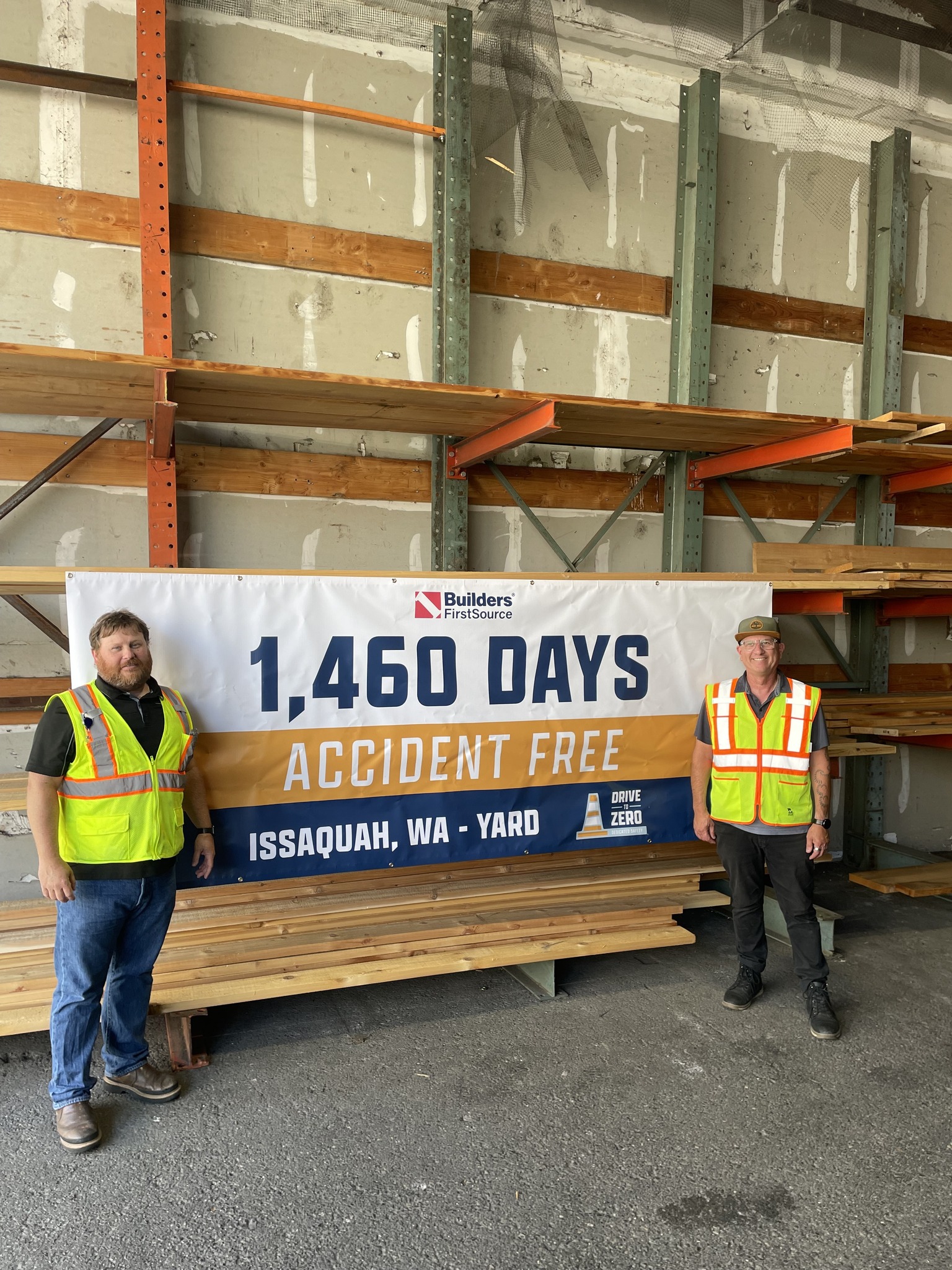 ⚠️Four Years Accident-Free⚠️... - Builders FirstSource