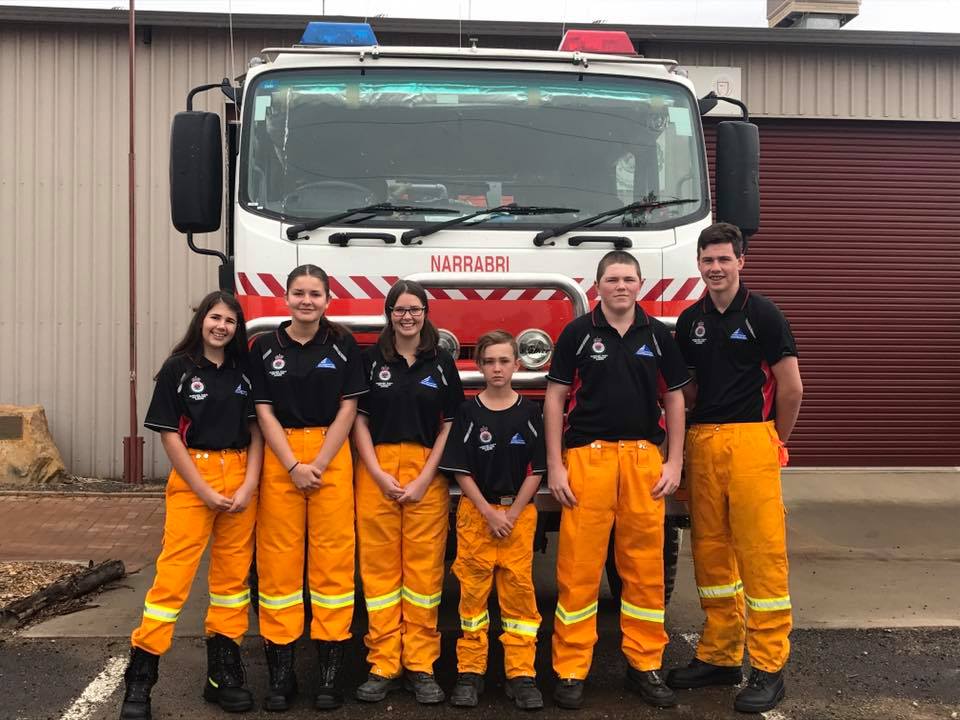 Narrabri juniors heading to the... - NSW RFS Narrabri Brigade