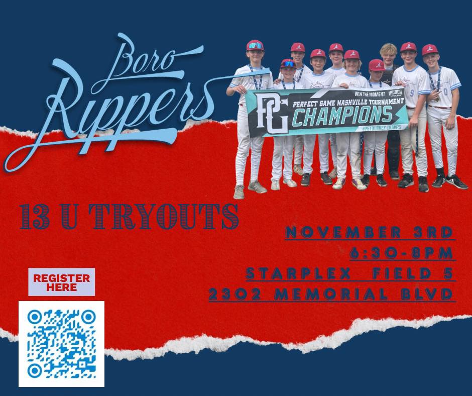 Boro Rippers Baseball | Murfreesboro TN