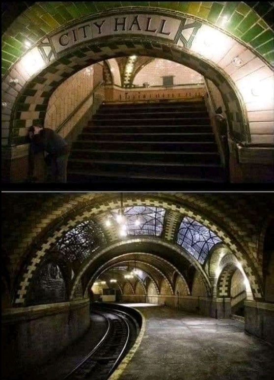 City Hall Station as a 'ghost station' photo 1