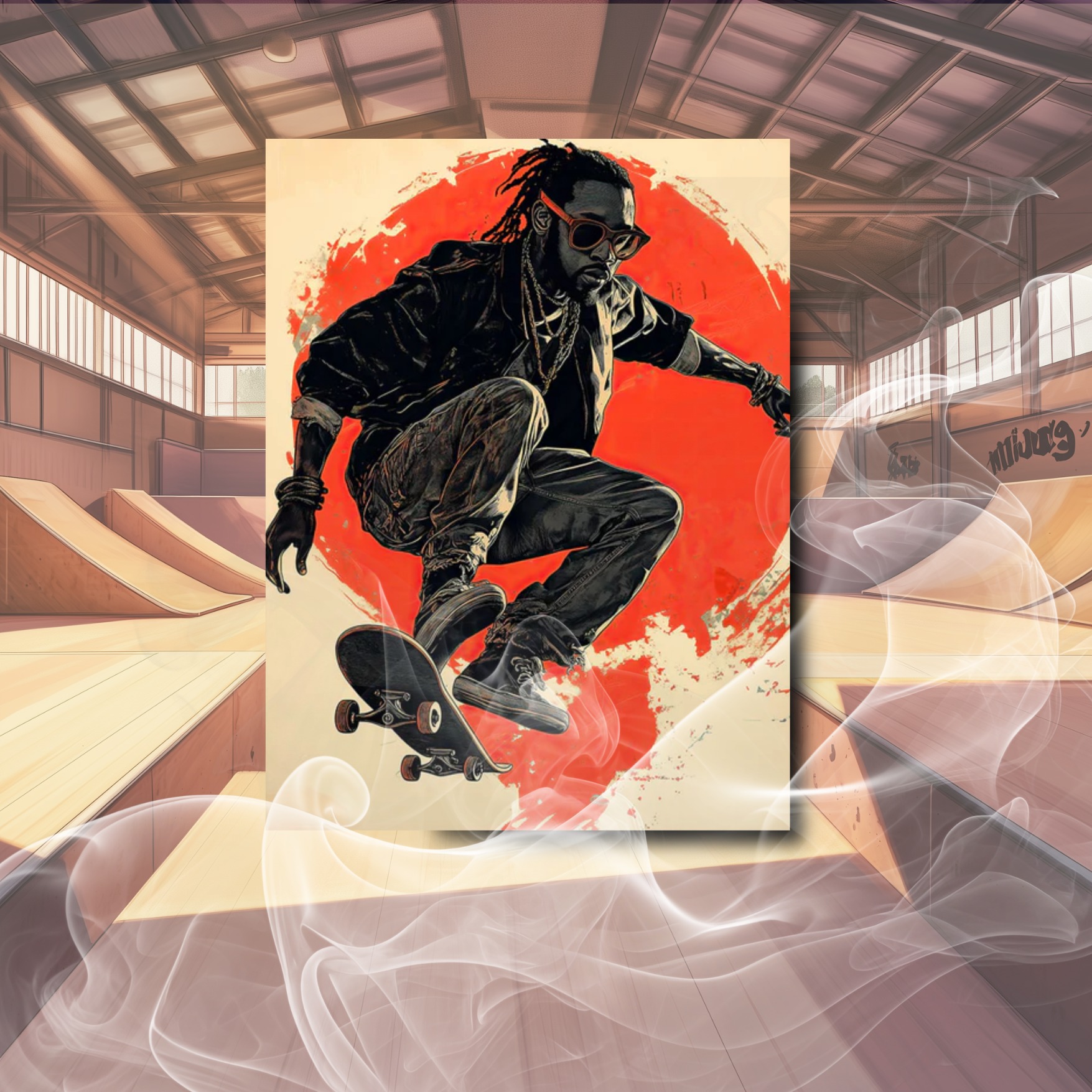 The GOAT Wall Art - 🛹🔥 Defy Gravity. Elevate Your Space. 🔥🛹 Meet your ...