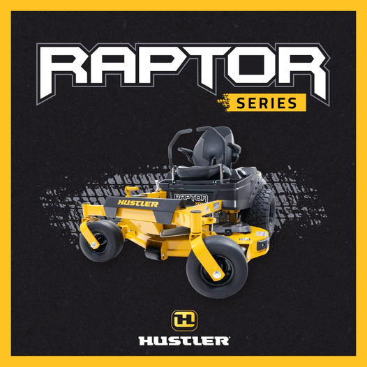 Hustler - The Raptor is one of the most popular zero-turn mowers in the ...