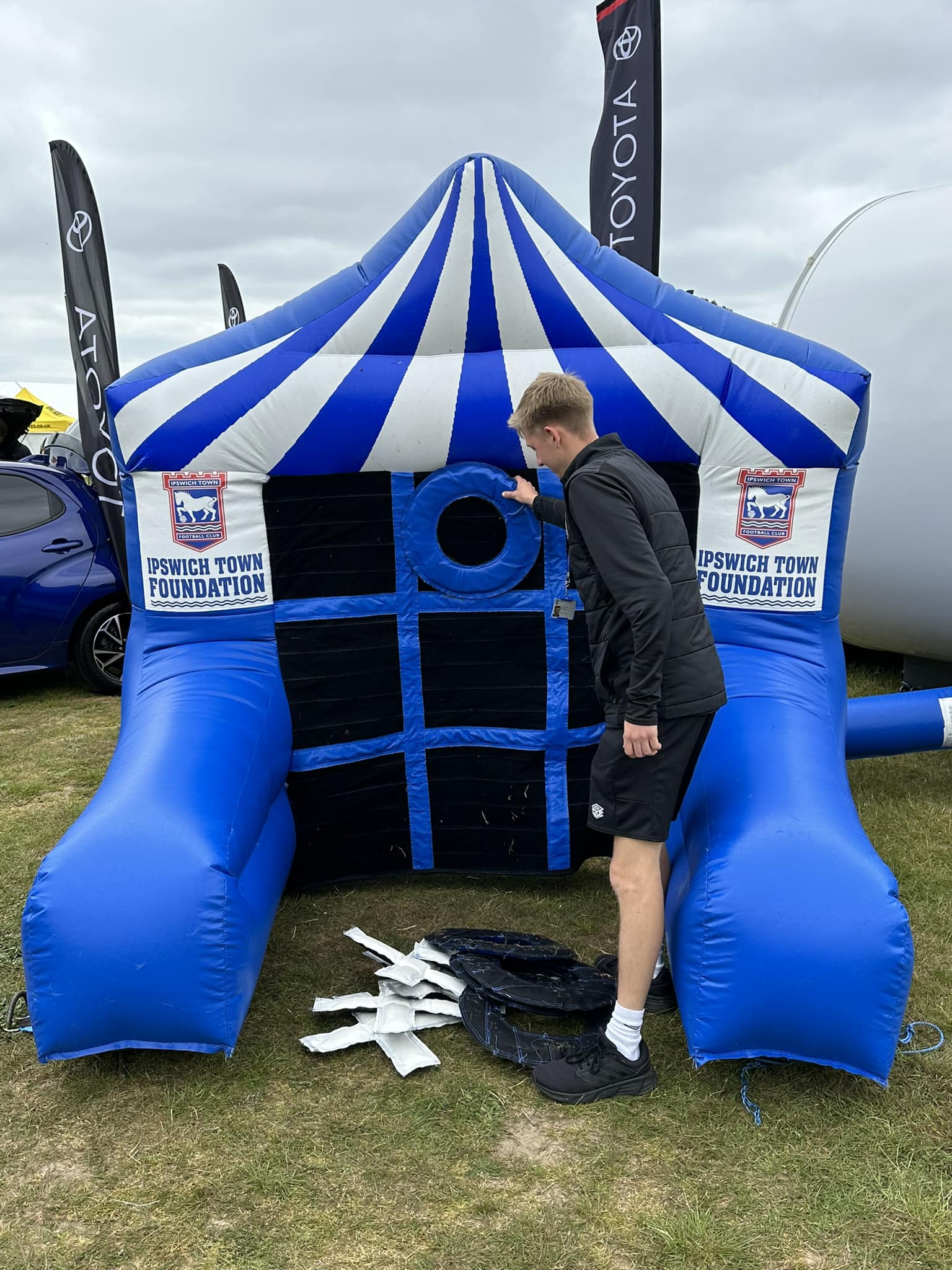 🔵 One of our inflatables is with... - Ipswich Town Foundation | Facebook