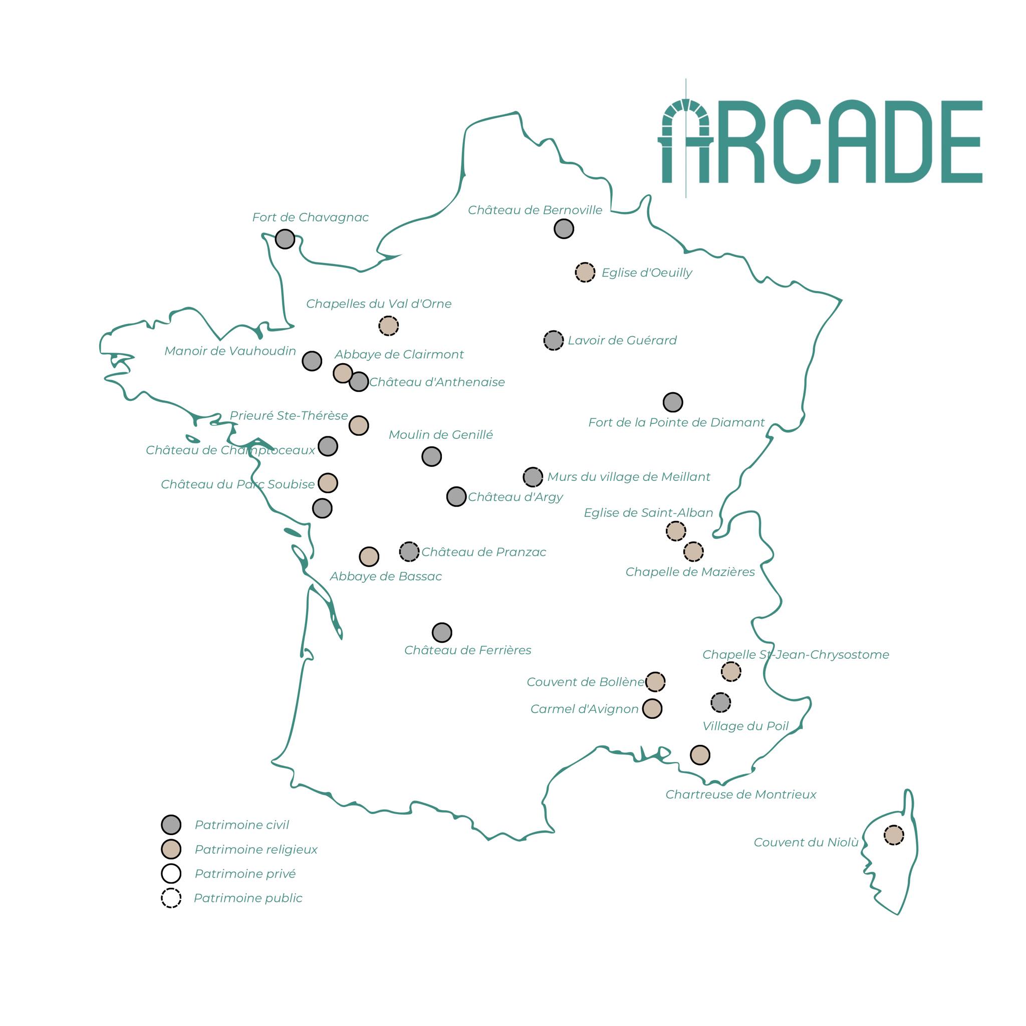 Arcade - [CARTE DES CHANTIERS SAISON 4🇫🇷] Voici la carte... | Facebook