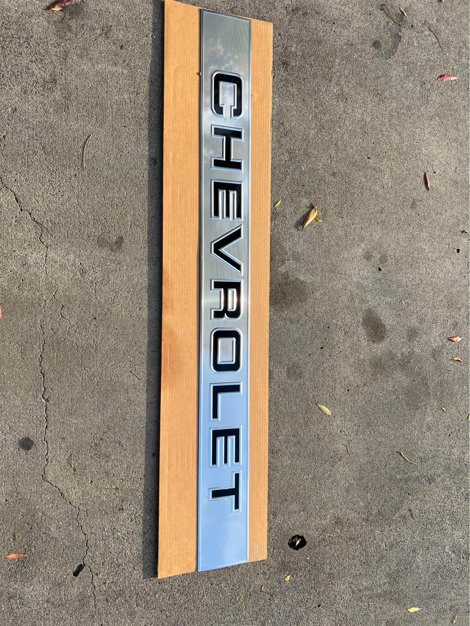 Tailgate Band Emblem 1988-1998 GM C/K Pickup Truck Fleetside Bed - Car