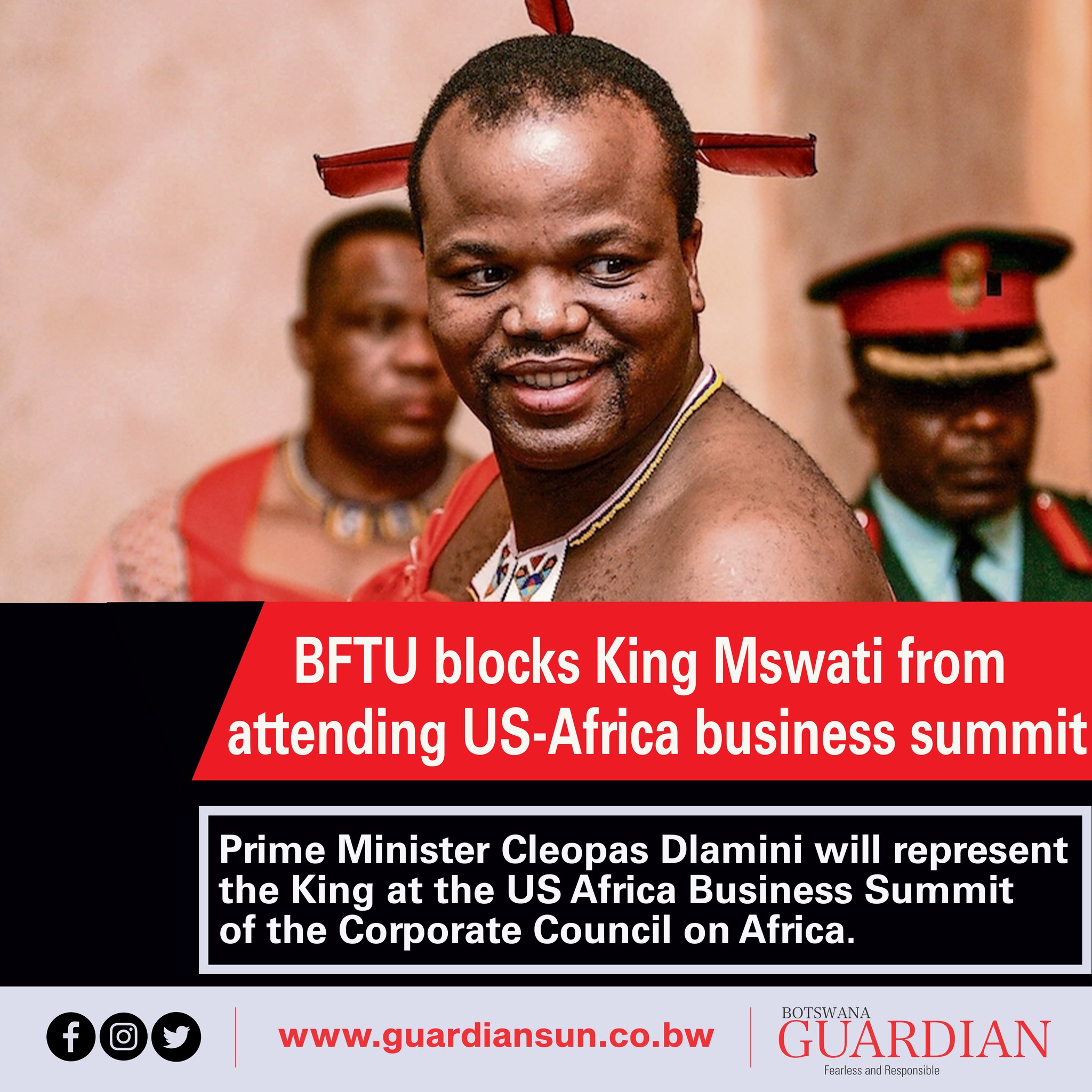 Botswana Federation of Trade Unions'... - Botswana Guardian | Facebook