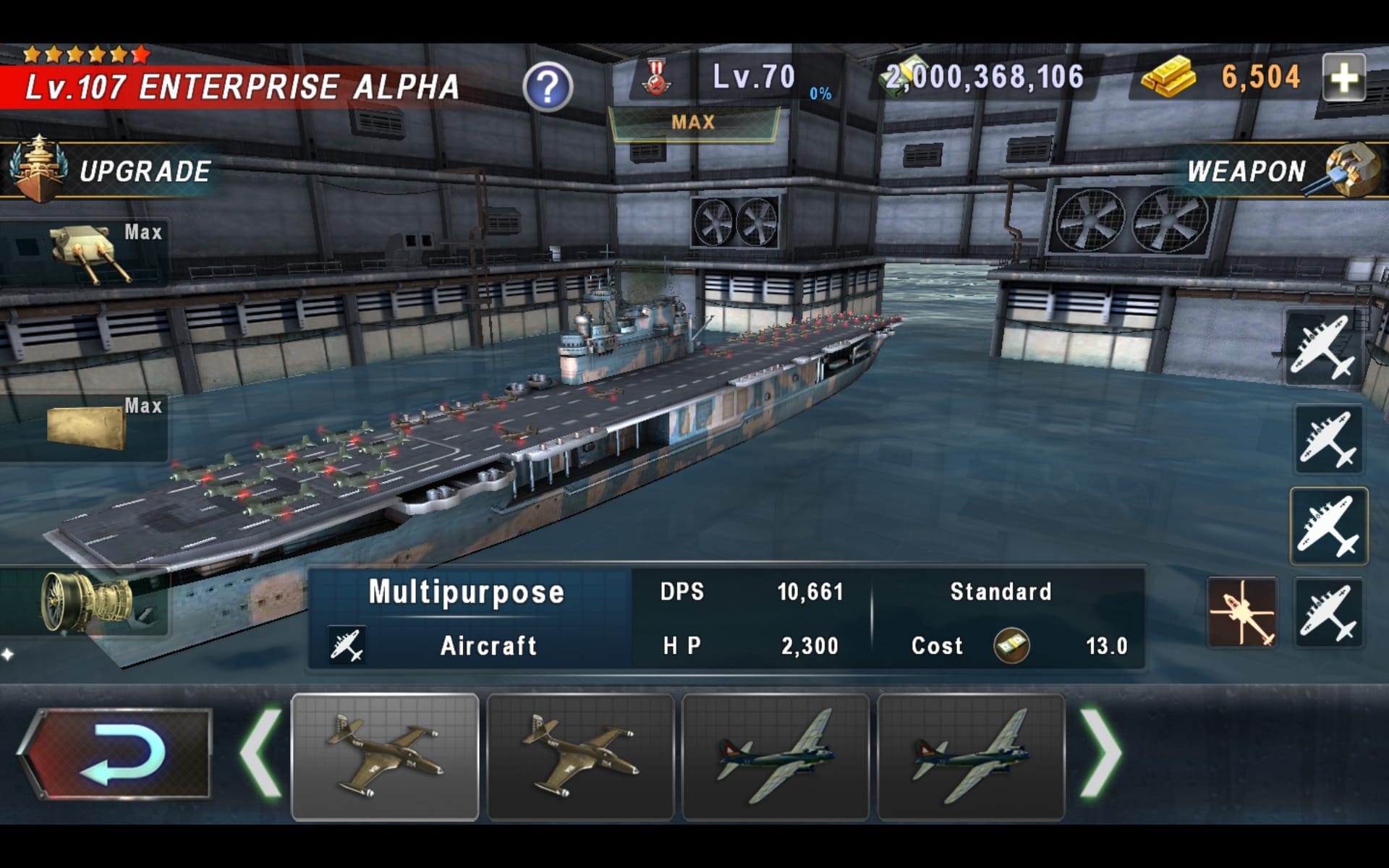 One of the first carriers on videogames the U.S.S. Typhon