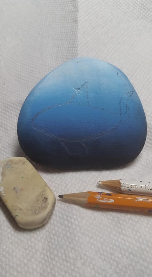 Rocan Rocks - Either using your pencil (or white pencil crayon) sketch ...