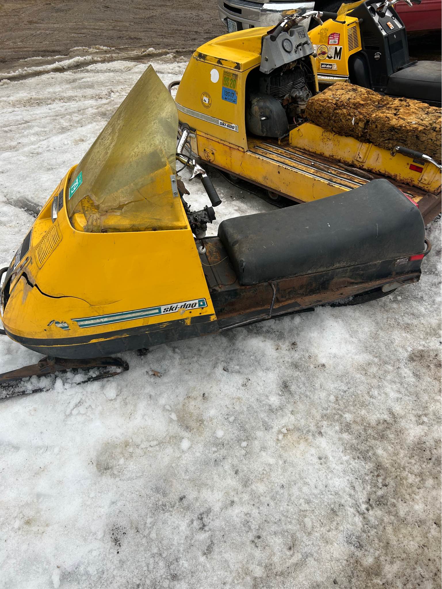 Coprisedile Per Motoslitta Ski-Doo Nordico 1972 - Plissettato Con Schienale TSKINZ