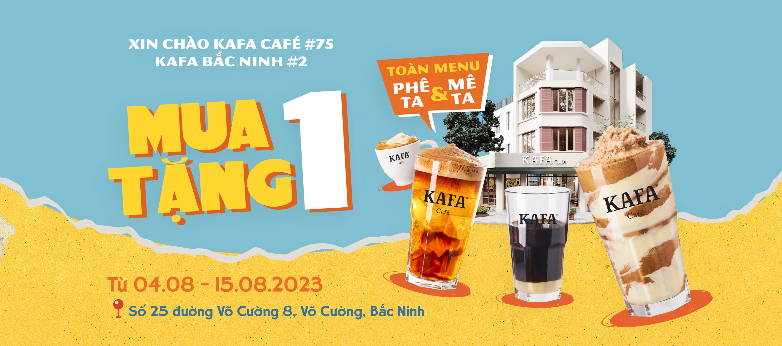 Kafa - 🎉 XIN CHÀO KAFA VÕ CƯỜNG, BẮC NINH #2 🎁 MUA 1 TẶNG 1 TOÀN MENU ...