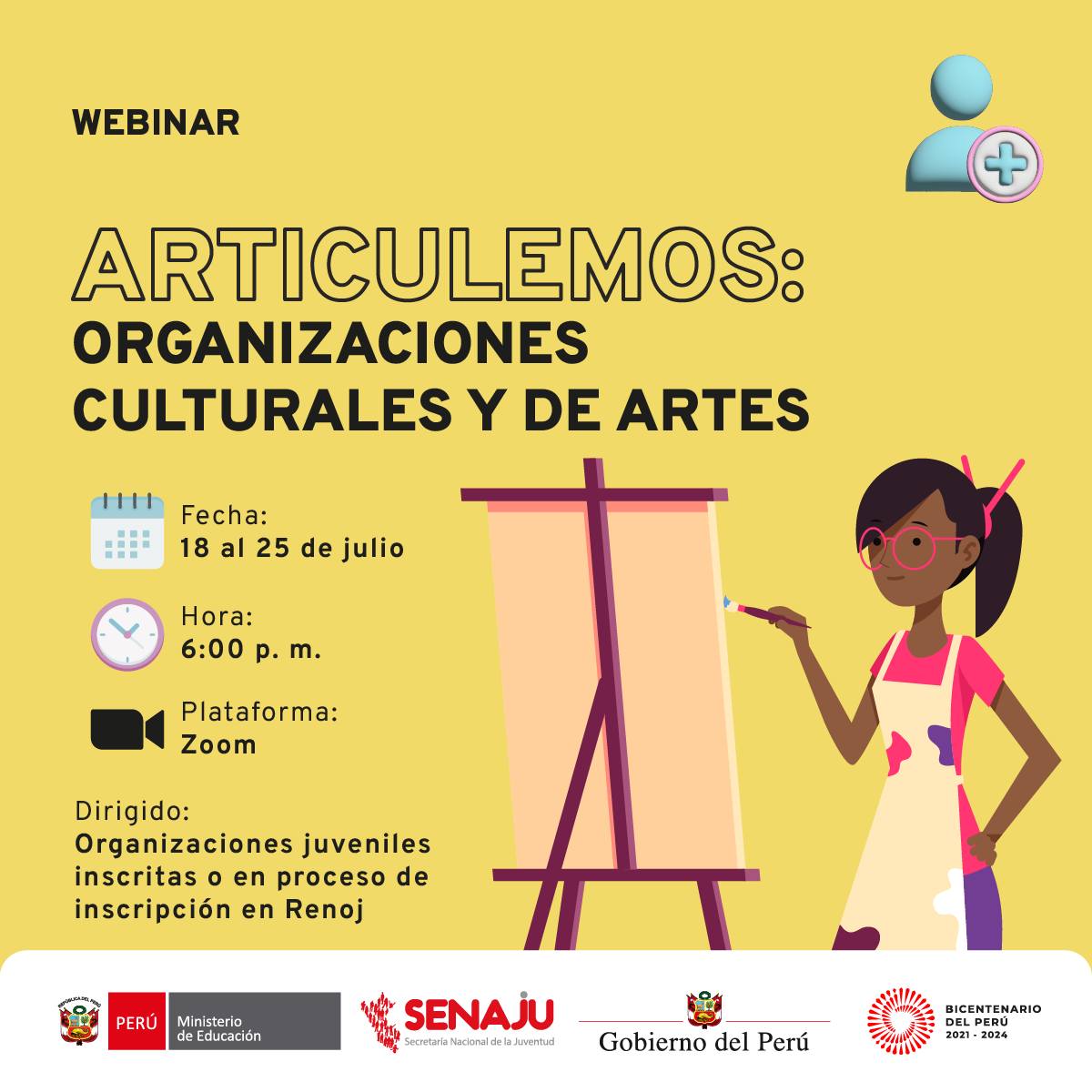 🎨🎭 ¿Tienes... - Secretaría Nacional de la Juventud del Perú