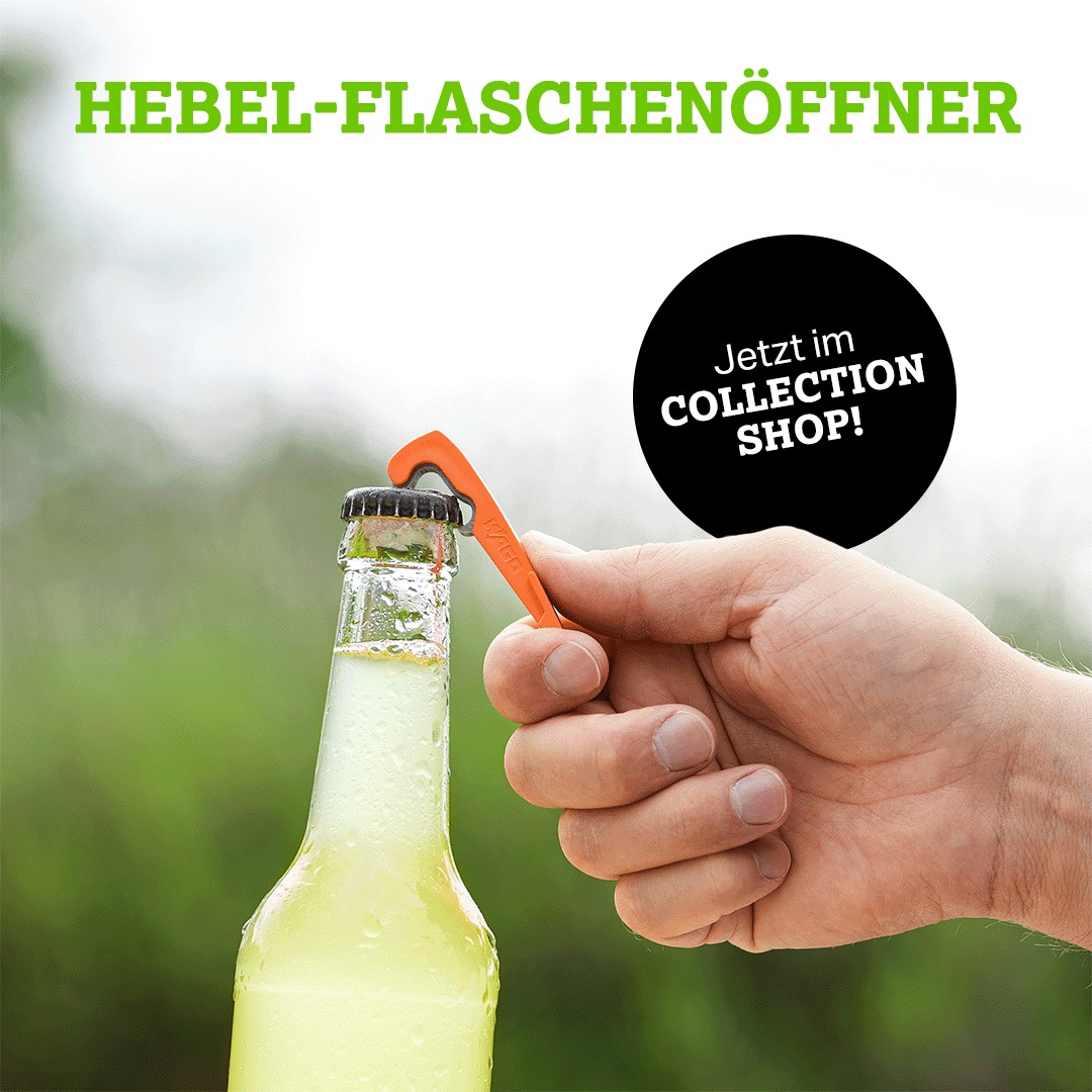 Ihr habt ihn euch gewünscht und er ist endlich da: Der perfekte Begleiter für den Sommer 🌞: Unser Hebel-Flaschenöffner. Holt ihn euch jetzt in unserem Collection Shop: https://ow.ly/ujhM50P34zS