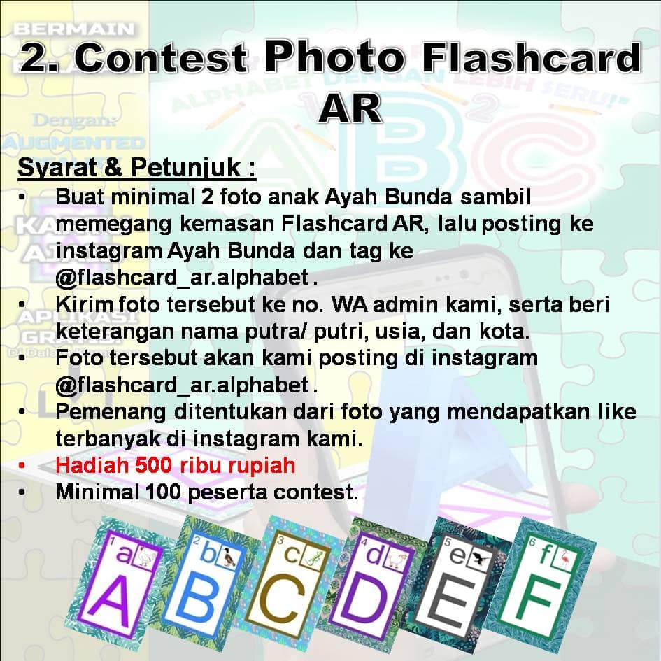 Augmented Reality Alphabet